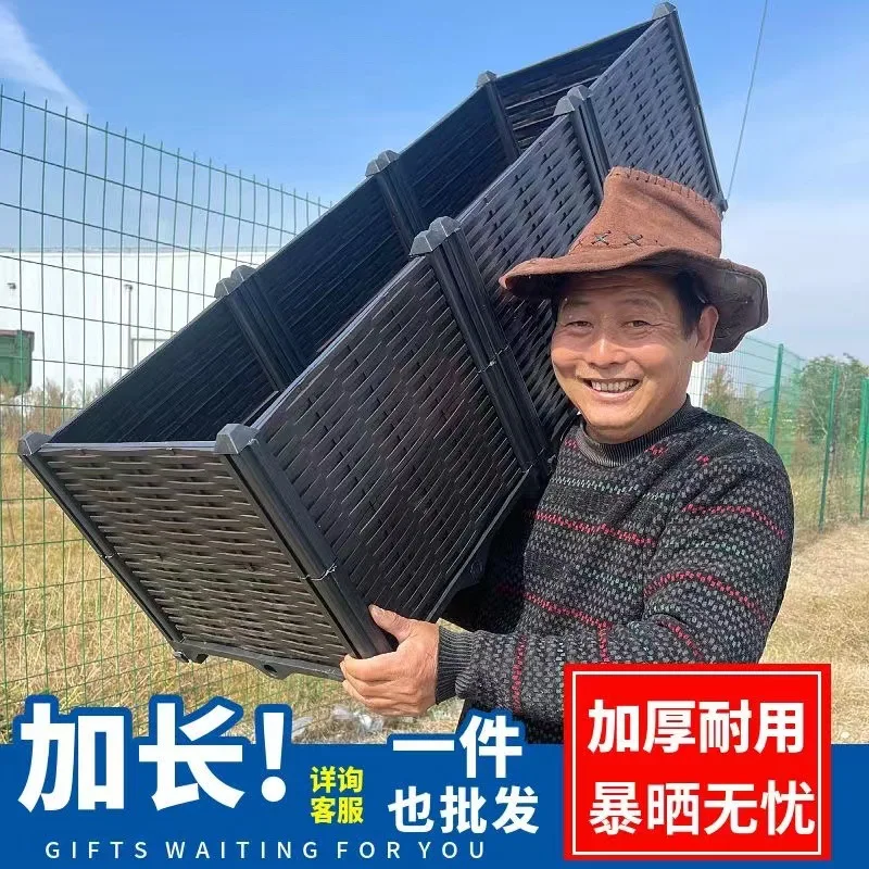 

Special Pot For Growing Vegetables Thickened Balcony Roof Plastic Rectangular Flowerpot Outdoor Courtyard Vegetable Special Plan