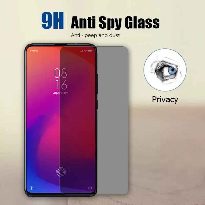 

Privacy Screen Protector for Xiaomi X3 NFC Glass Magic Anti Spy Tempered Glass on F2 Pro M2 C3 Pocophone F1