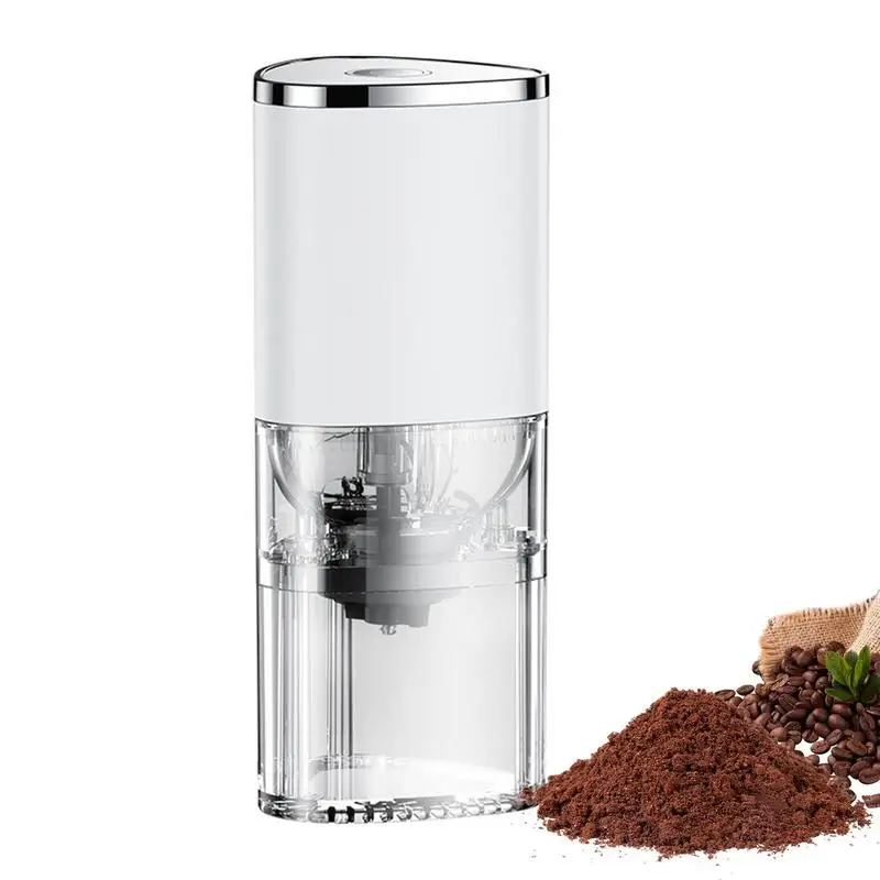 

Coffee Blender Electric 304 Stainless Steel Spices Coffee Mill 1 Touch Operation Automatic Burr Coffee Grinder With Adjustable