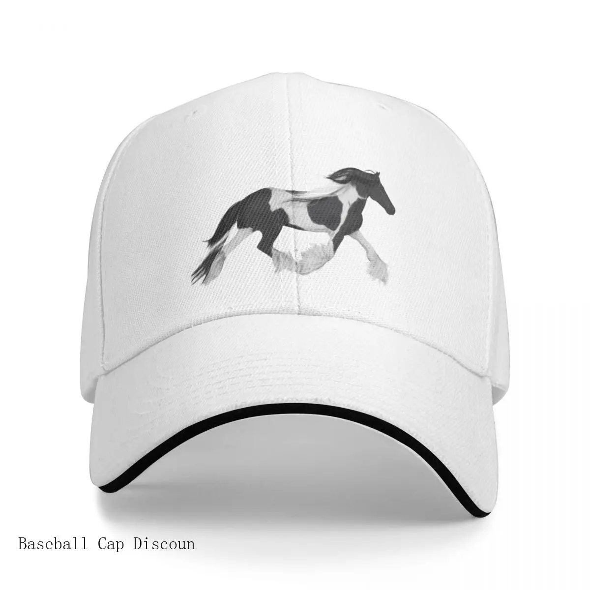 

Gypsy Vanner Horse Cap Baseball Cap anime Beach bag women's beach outlet Men's Hot