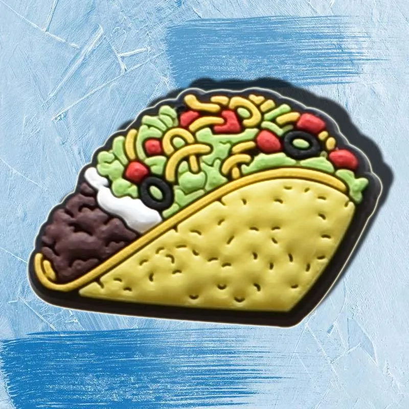 

Shoe Charms Decorations Fits for Crocs Accessories Food Pins Buckle Boys Girls Kids Women Teens Christmas Gifts Party Favors