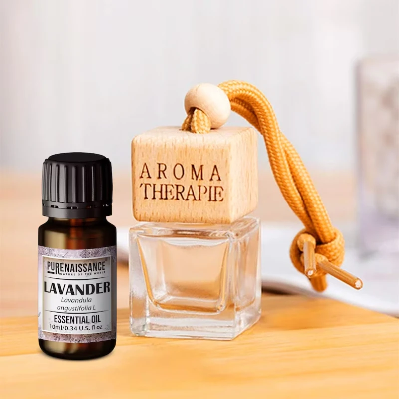 8 мл, заполняемый пустой флакон для духов, освежитель воздуха в автомобиле, стеклянный контейнер для эфирных масел, украшение