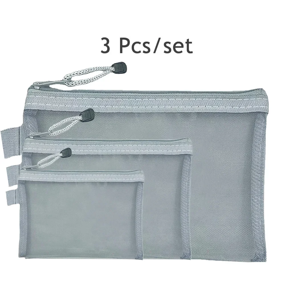 

Набор из 3 папок для файлов A4 A5 A6, нейлон