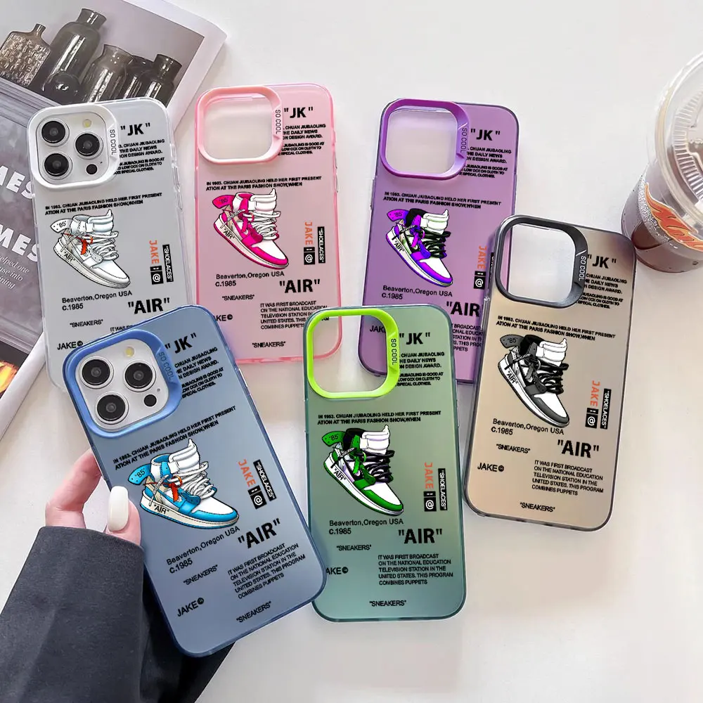 Чехол Trend Street Sneakers Label для телефона Infinix Hot 8 9 10 11 12 20 30 30i Play Smart 5 6 7 Plus Note 40 Pro Cover