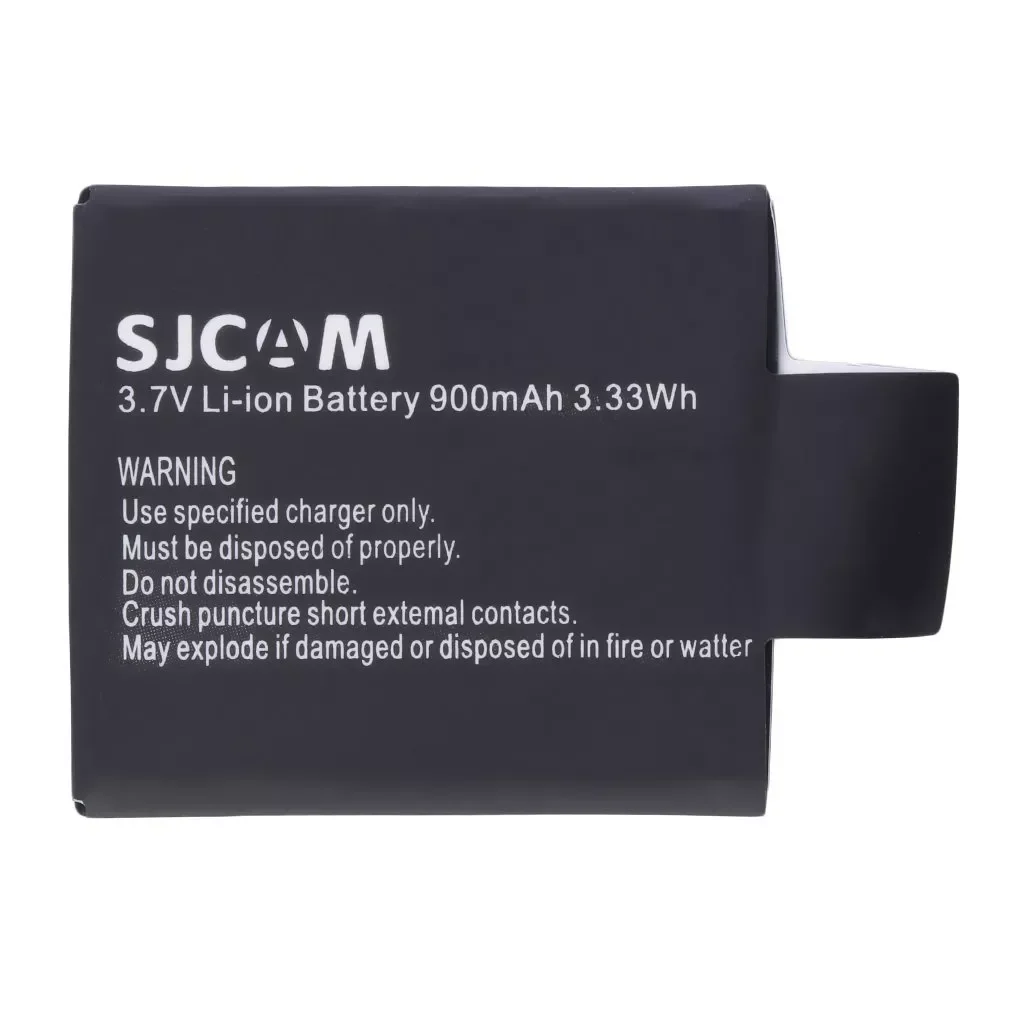 

NEW 1pc/ 5 Pcs/ 10Pcs High Energy Density High Recycle Life 3.7V 900MAH 3.33Wh Spare Replacement Lithium-ion Battery For SJ4000