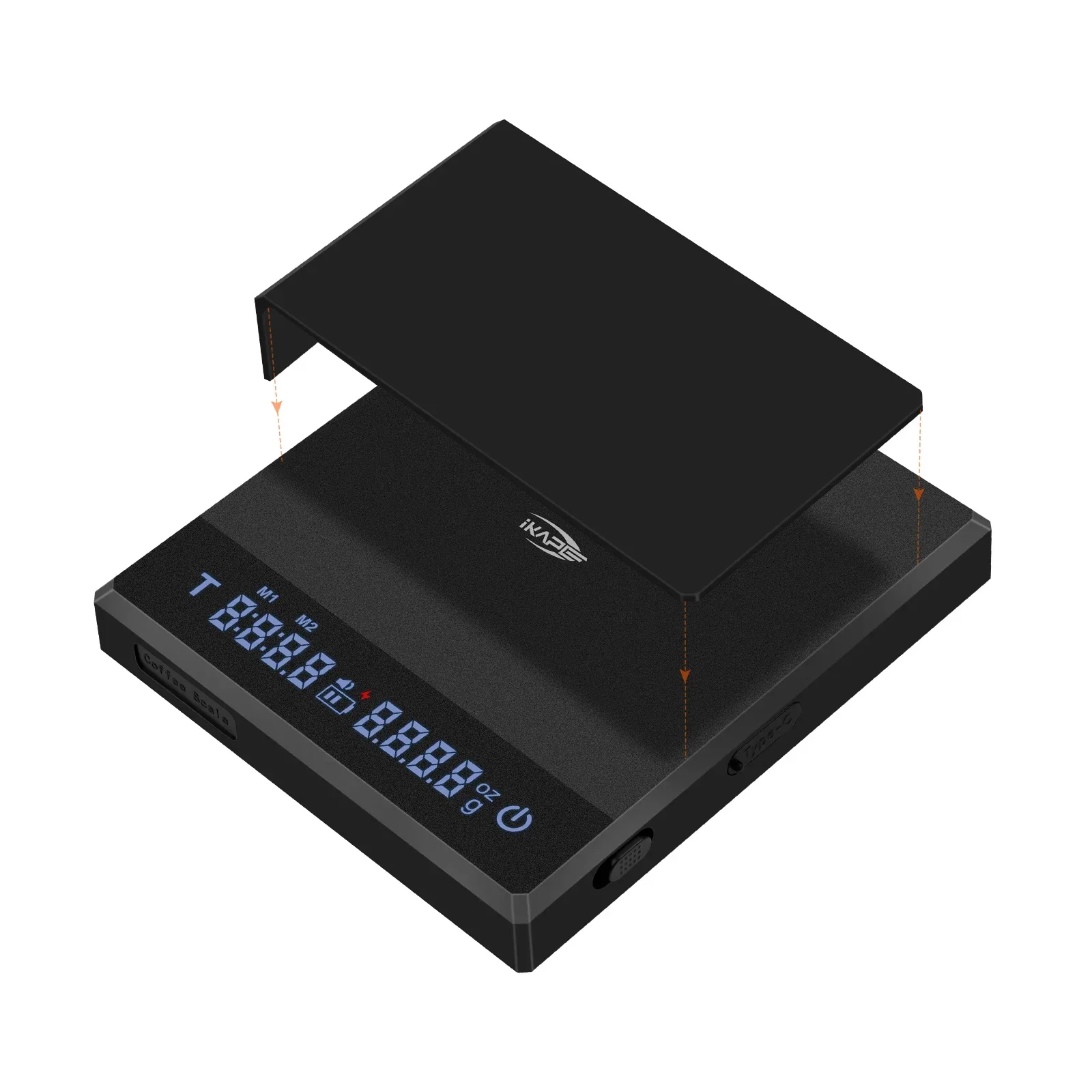 Электронные весы IKAPE V1 для кофе 0 1 г с таймером