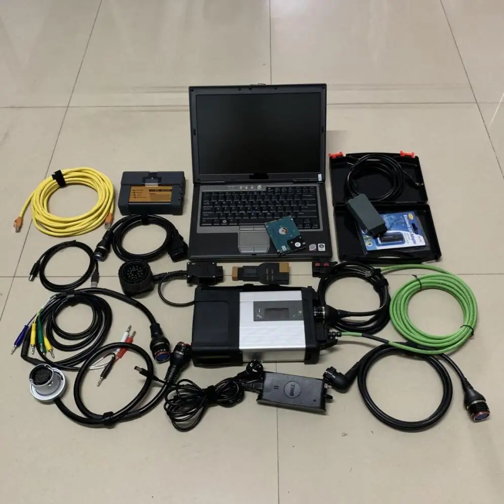 

Инструмент для автоматической диагностики 3 в 1 для Icom MB Star C5 A.udi V.W 6,2 с программным обеспечением в реальном жестком диске, б/у ноутбуке d630