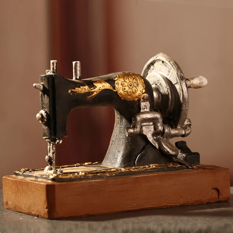 

Home Decoration Craft Ornaments Old and Dirty Craft Sewing Machine