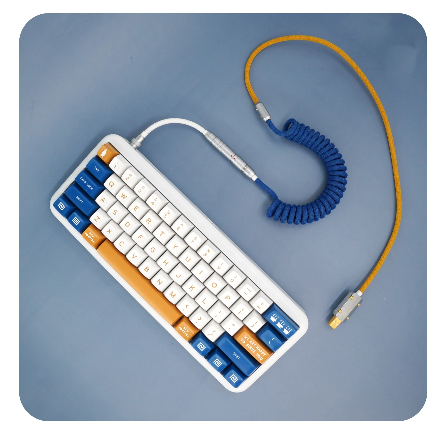 Компьютерная механическая клавиатура GeekCable по индивидуальному заказу кабель для