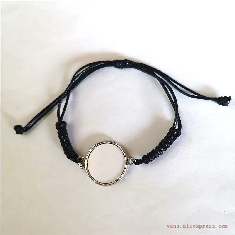 Сублимационные чистые браслеты для женщин браслет с горячей трансферной печатью