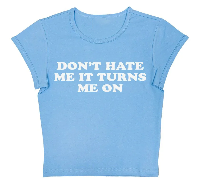 

Harajuku Y2K Summer Vintage Women Trash crop tops Streetwear Goth Punk girlish Short Sleeve High Street Casual Slim baby tee emo