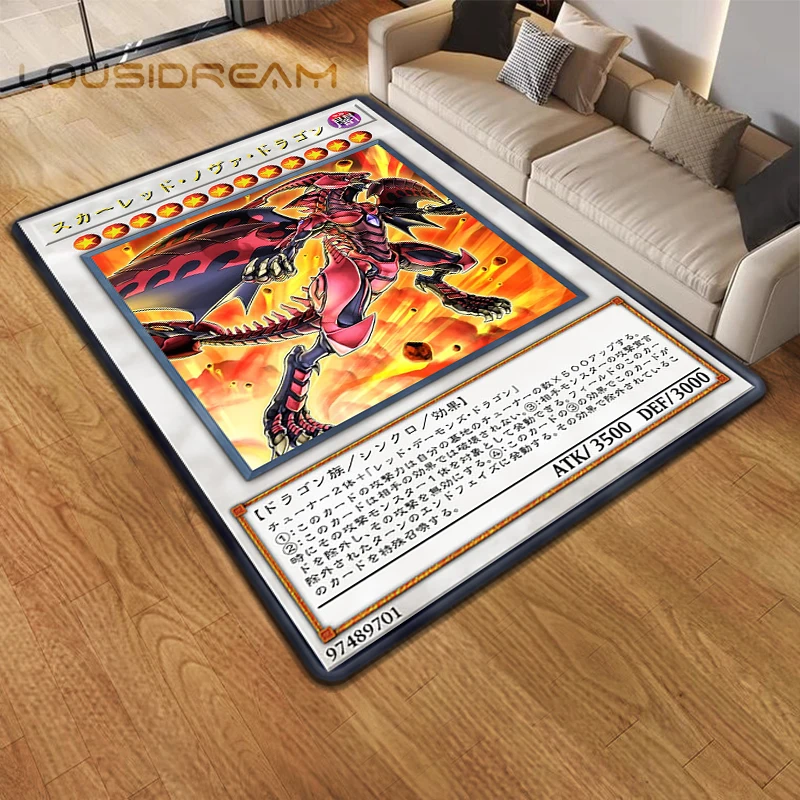 Ковер с драконом для игровой карты Коврик кухни Mintender Украшение пола в спальне