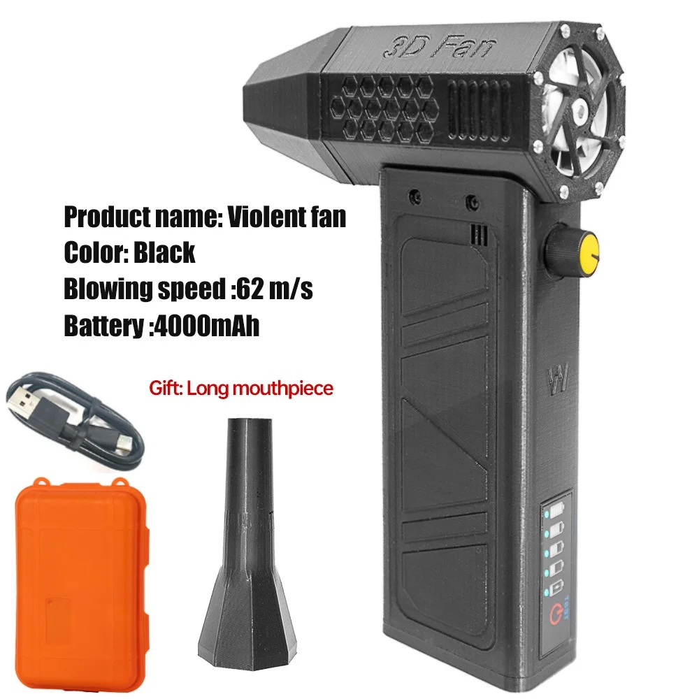 

Мини-турбонагнетатель, 140 000 об/мин, дисплей мощности, ручной турбореактивный вентилятор, пылеочиститель, электрический воздуходувка, мощный высокоскоростной канальный вентилятор