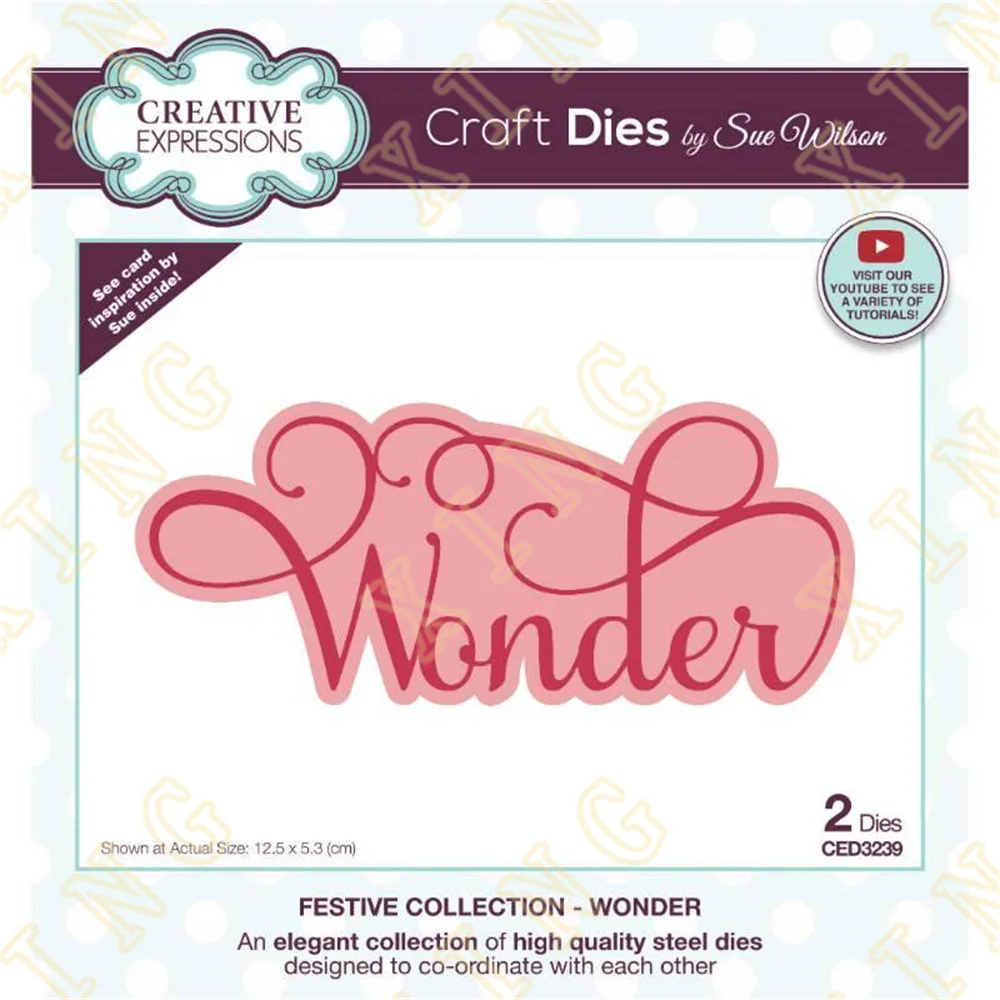 

Christmas Wonder Craft New Metal Cutting Dies Scrapbook Diary Decoration Stencil Embossing Template Diy Greeting Card Handmade
