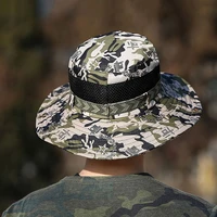 summer fishing hat man women wide breathable mesh fishing cap beach hats sun mens outdoors uv protection shade hat