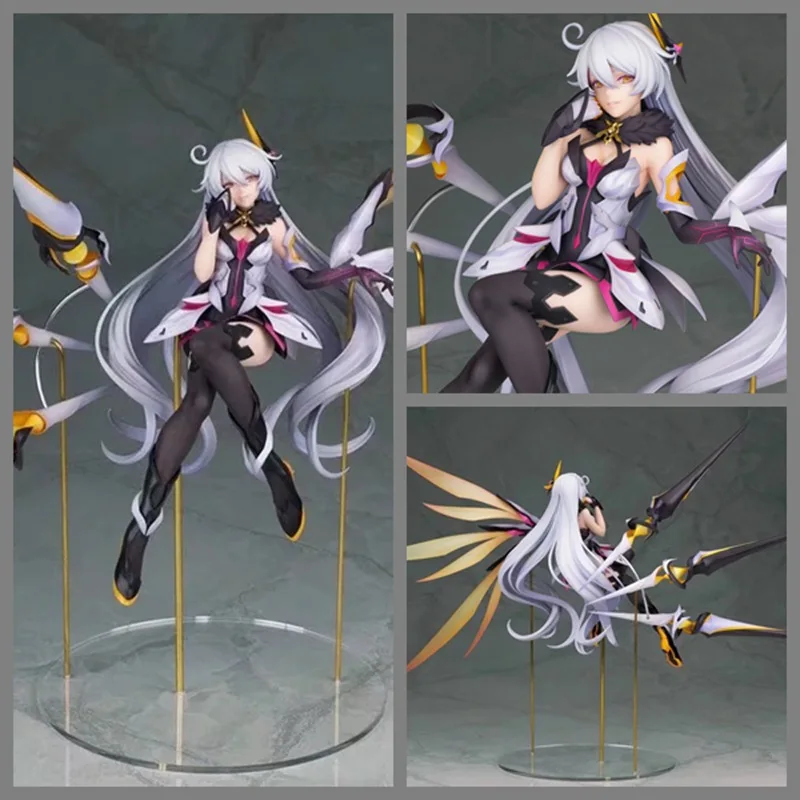 

Anime Honkai Impact 3 Kiana Kaslana Fairy of the Spring ver PVC Action Figures Toy Girls Statue Adult Collection Model Doll Gift
