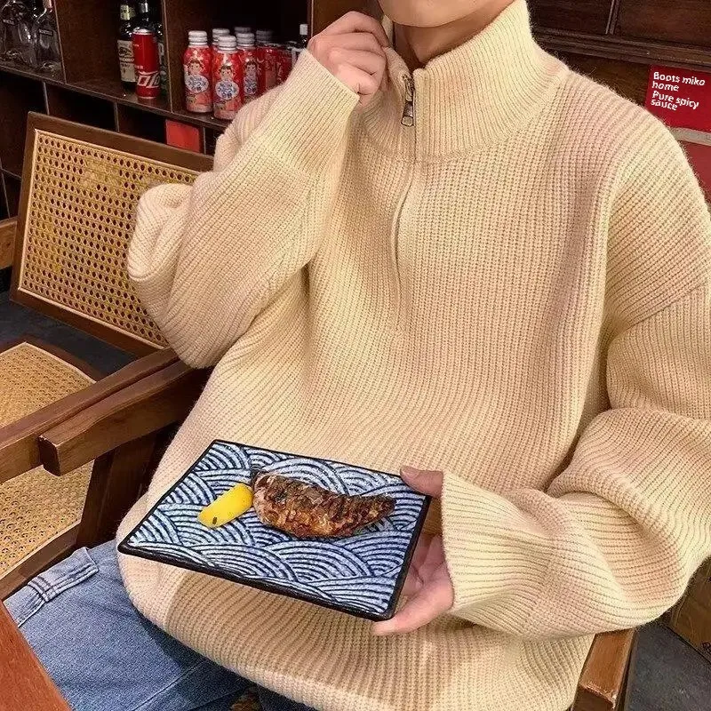 Повседневный пуловер свободного покроя вязаный кардиган куртка с длинными