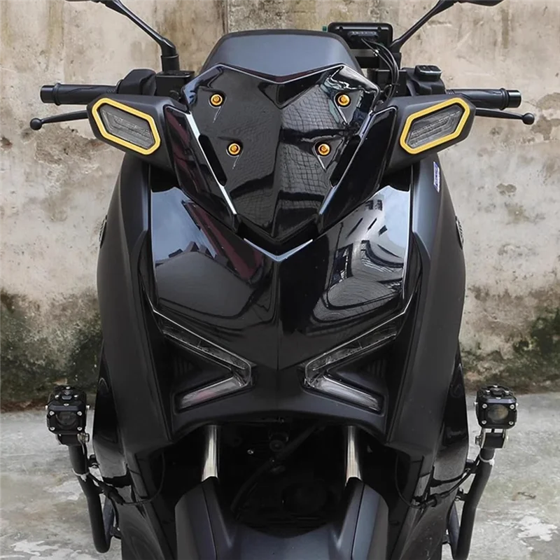 Фото Для YAMAHA XMAX125 XMAX250 XMAX300 лобовое стекло мотоцикла ветровое стекло дефлектор экран сменные аксессуары №3