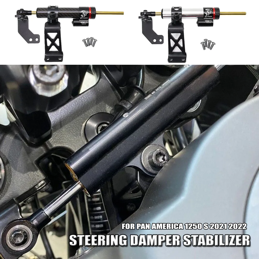 

Регулируемый стабилизатор рулевого управления для 2021 2022 PAN AMERICA 1250 S PA1250S PAN AMERICA 1250 S аксессуары для мотоциклов