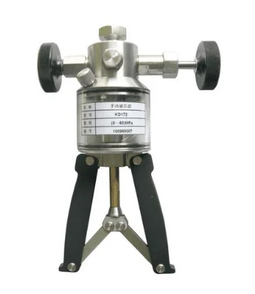 

hydraulic water testing pump calibrator