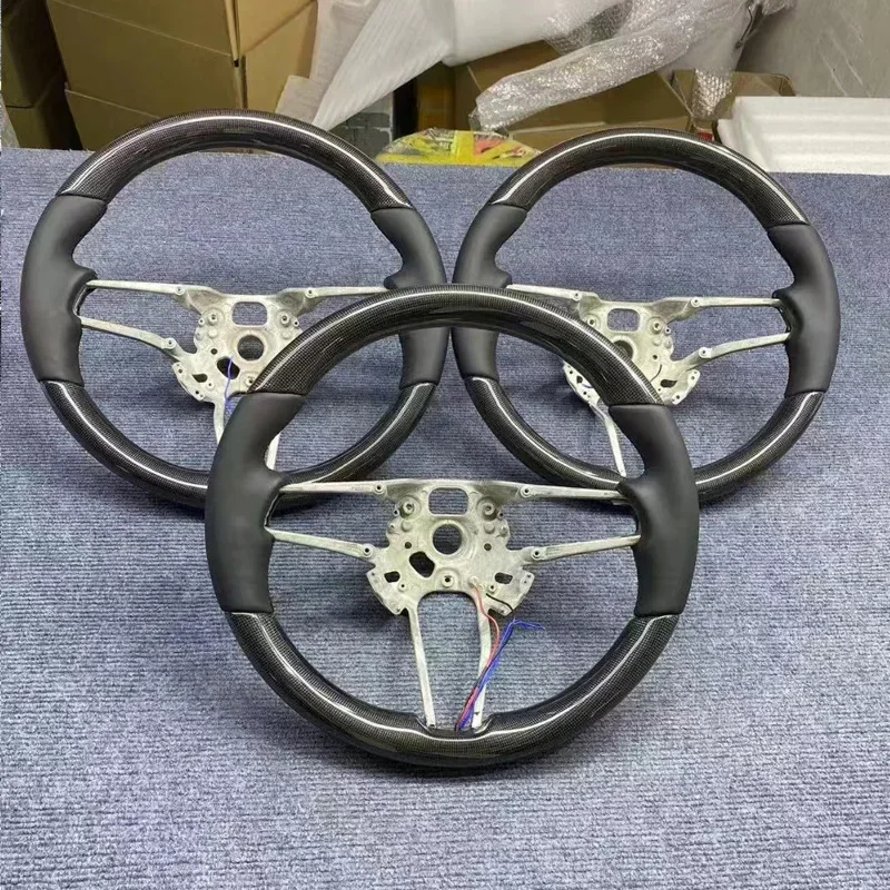 Обновление рулевого колеса из углеродного волокна Porsche подходит для старой