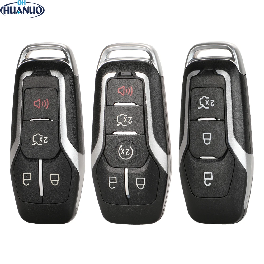 3/4/5 кнопки дистанционный Автомобильный ключ оболочка для Ford Edge Explorer Fusion 2015 2016