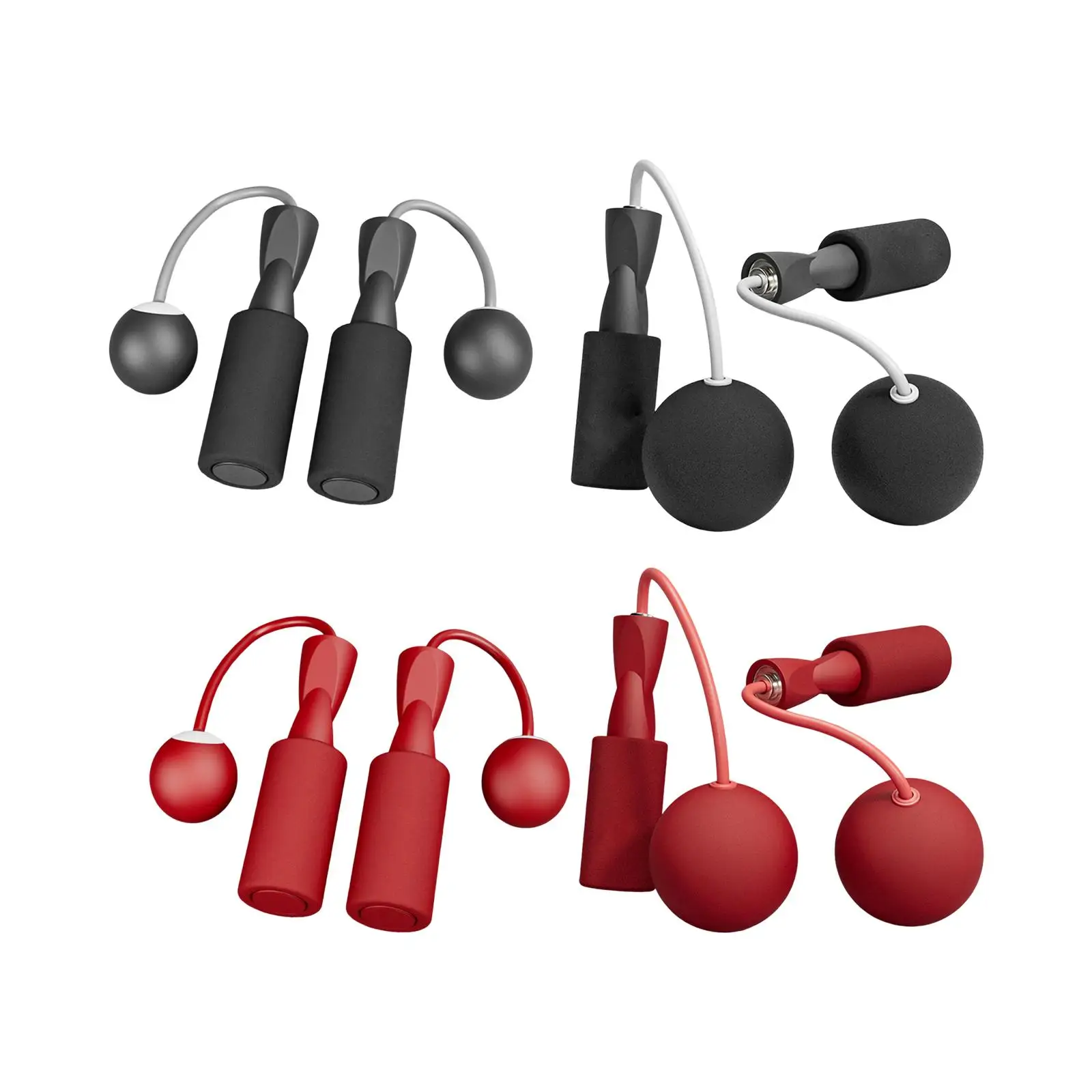 

Weighted Jump Rope Jumping Rope Anti Slip Handles Ropeless Skipping Rope for Indoor Outdoor Sports Fitness Exercise Kids