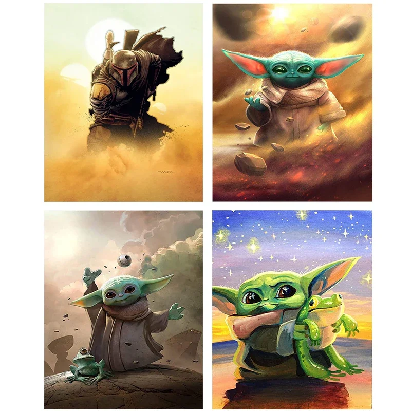 

Настенная картина из мультфильма «Звездные войны»