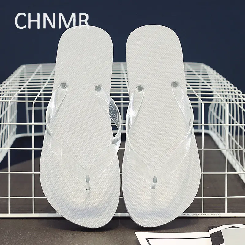 

CHNMR-S Slippers Flip Flops Pvc Sandals New Sports And Leisure Beach Comfortable Trending Products In Offers Fashion Couple Flat