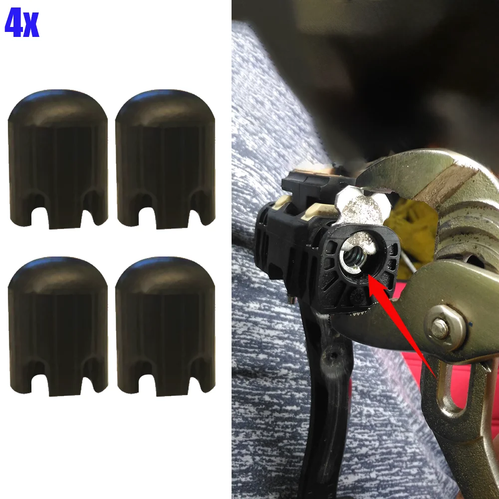 

4 шт. для Volvo XC60 I 2008 2009 2010 2011 2012 2013 2014 2015 -2017, комплект ремонтных ремней для автомобильной двери, зажимы для амортизации стопора, черный