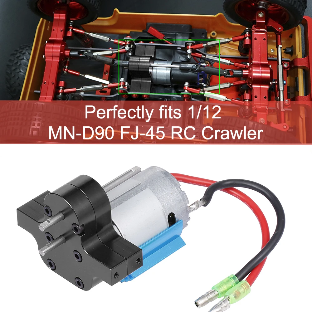 

Детали для радиоуправляемых моделей, металлическая коробка передач 380, матовый двигатель, сменные детали для замены скорости, детали для ав...