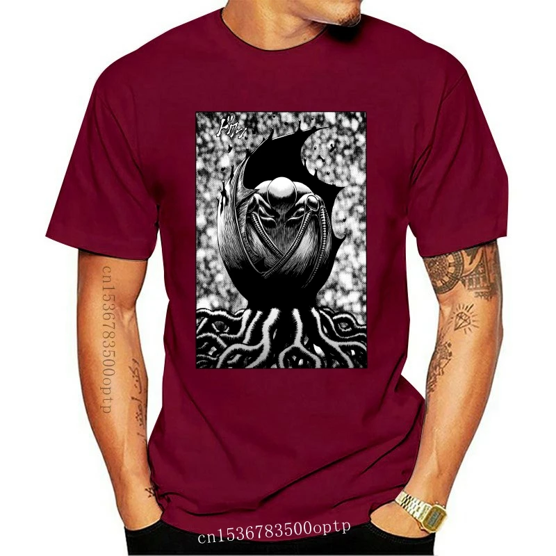 

Camiseta de Anime para hombre y mujer, camisa con diseño de huevo Griffith, Manga, color gris, 2