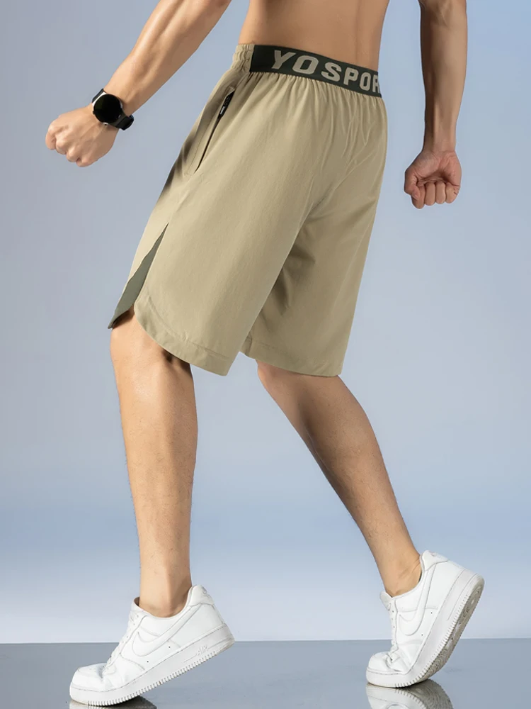 Summer Zip Pockets Men Sweatshorts 