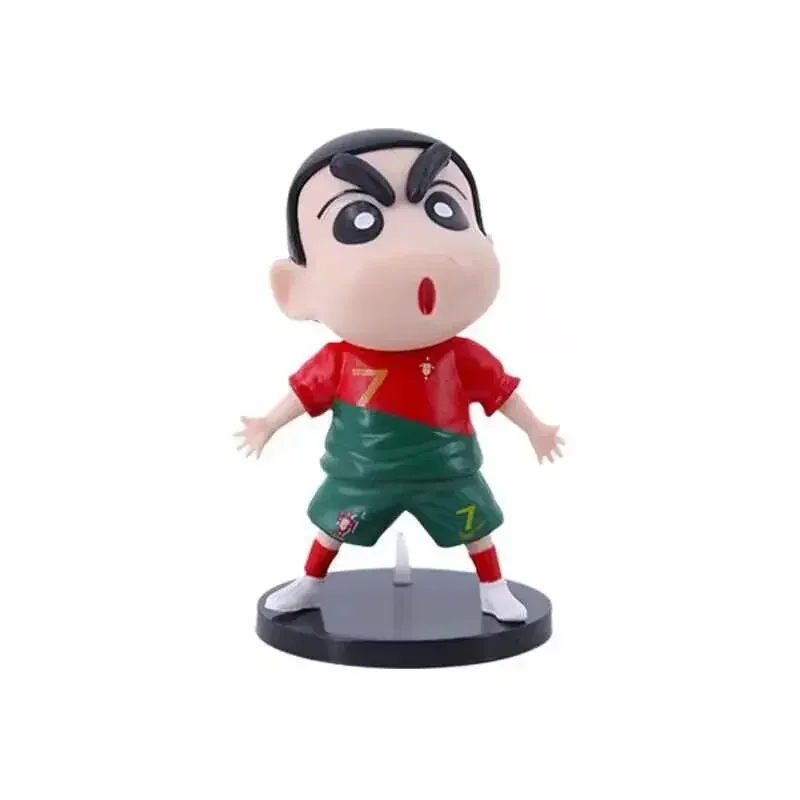 Футбольный карандаш Shin-chan технические игры периферийные статуи украшения Аниме