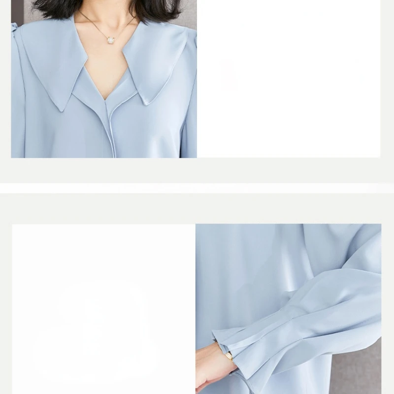 Рисунок 6 - Женская шифоновая блузка с V-образным