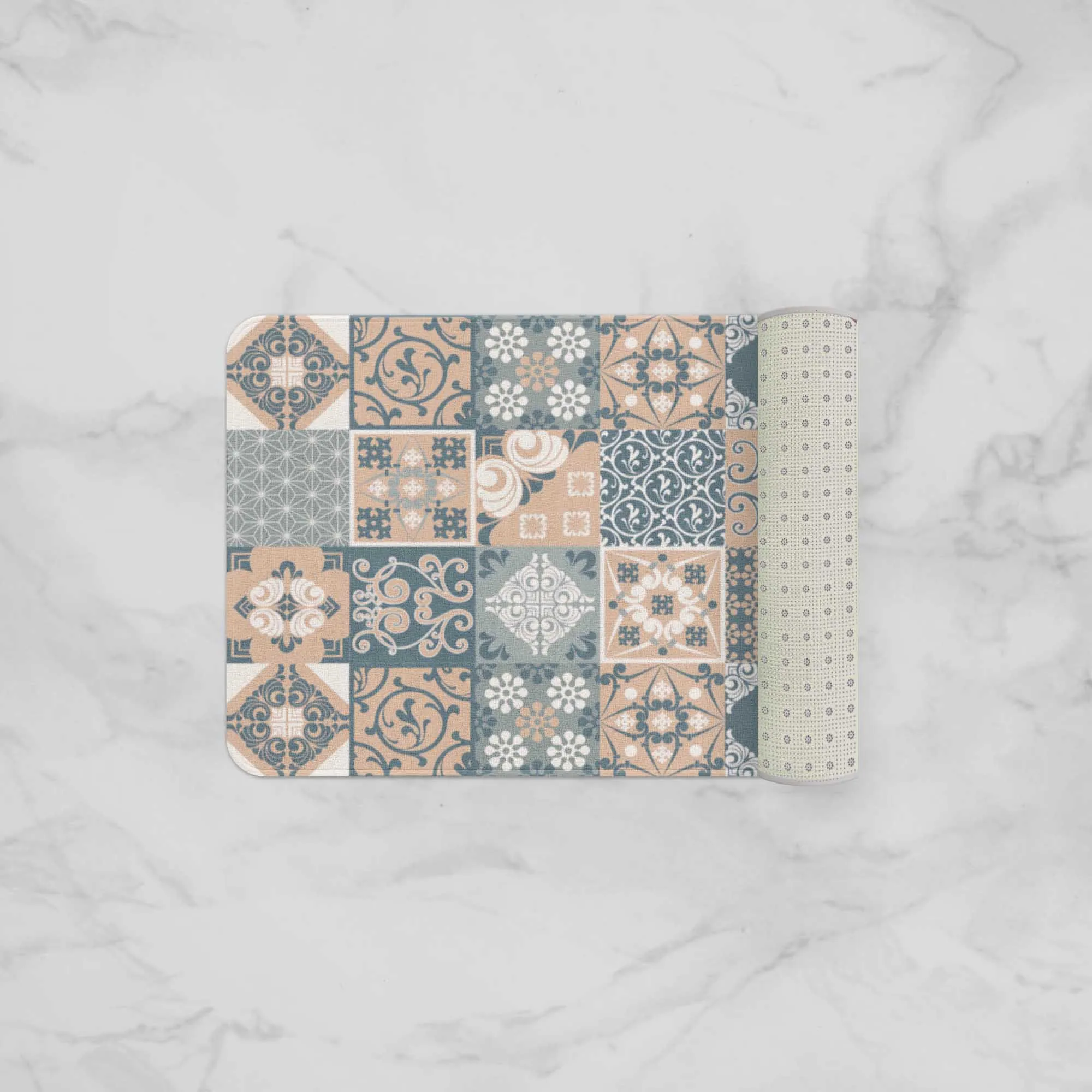 

BESTPRO Flannel Water Absorption Bath Mat Carpet Non-slip Kitchen Mats Rugs Floor Mats Carpet for Living Room Kitchen Bedroom