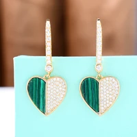 kellybola romantic cute heart earrings new trendy fashion style for women girl daily life professional lady jewelry high quality