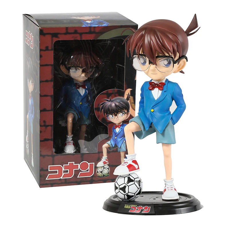 

29cm Detective Conan Conan Edogawa PVC Figure Collectible Toy Birthday Gift Model Doll
