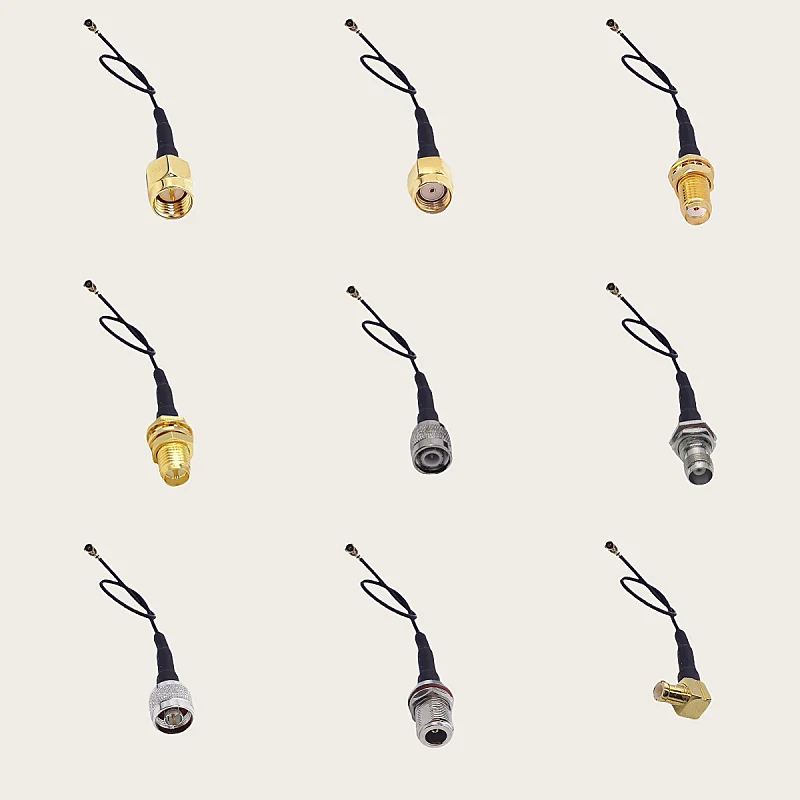 Кабель-переходник с разъемами типа папа и Мама для SMA/MCX/TNC/N