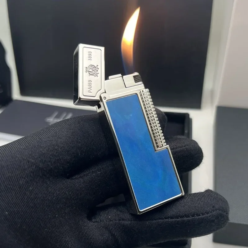 Полностью медная классическая газовая зажигалка шлифовальный круг портативная