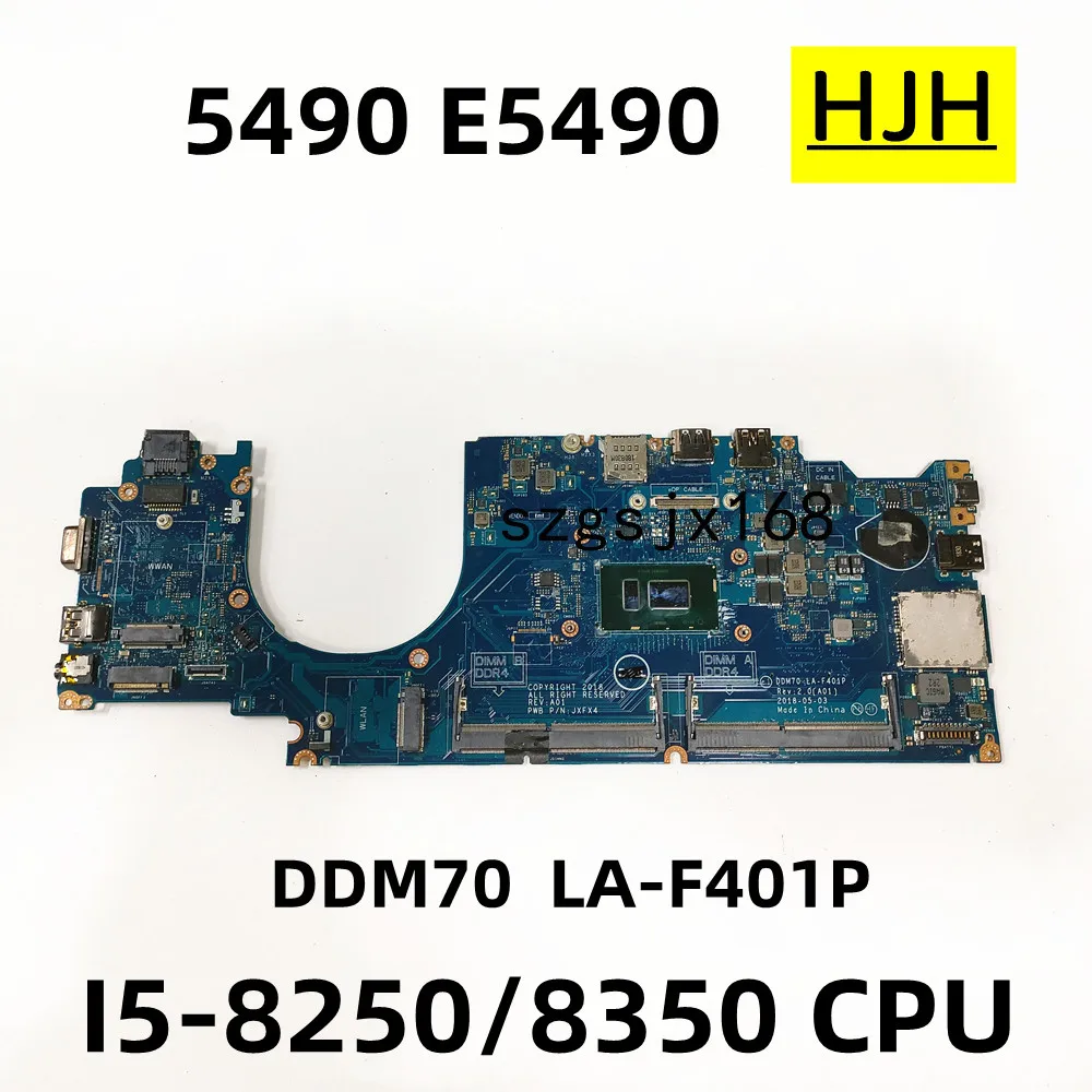 

For DELL 5490 E5490 Laptop Motherboard CN-0P7RFR 0M71FV LA-F401P with I5-8250/8350U CPU 100% working well