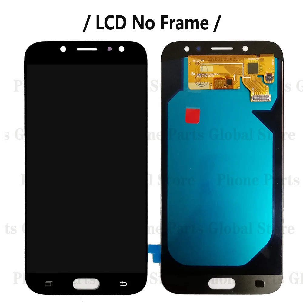 Супер Amoled ЖК-дисплей для Samsung Galaxy J7 Pro 2017 J730 J730F сенсорная панель дигитайзер экрана
