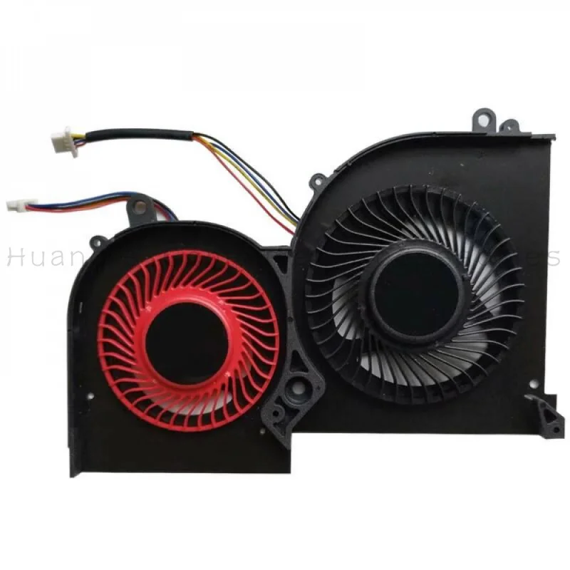 Фото Новый вентилятор охлаждения CPU/GPU SS+ BS5005HS-U3N 16Q2-CPU-CW 16Q2-GPU-CW для игрового ноутбука MSI GS65 Stealth MS-16Q2, 5В, 4-контактный №3