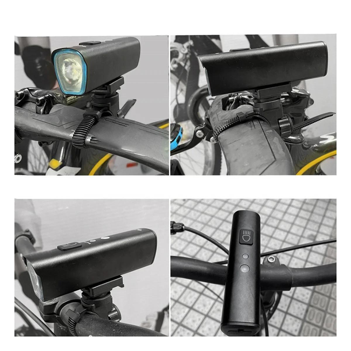 Велосипедный фонарь для велосипеда 2022 GaCIROn V20s V9cp 550 800 400 люмен держатель передней