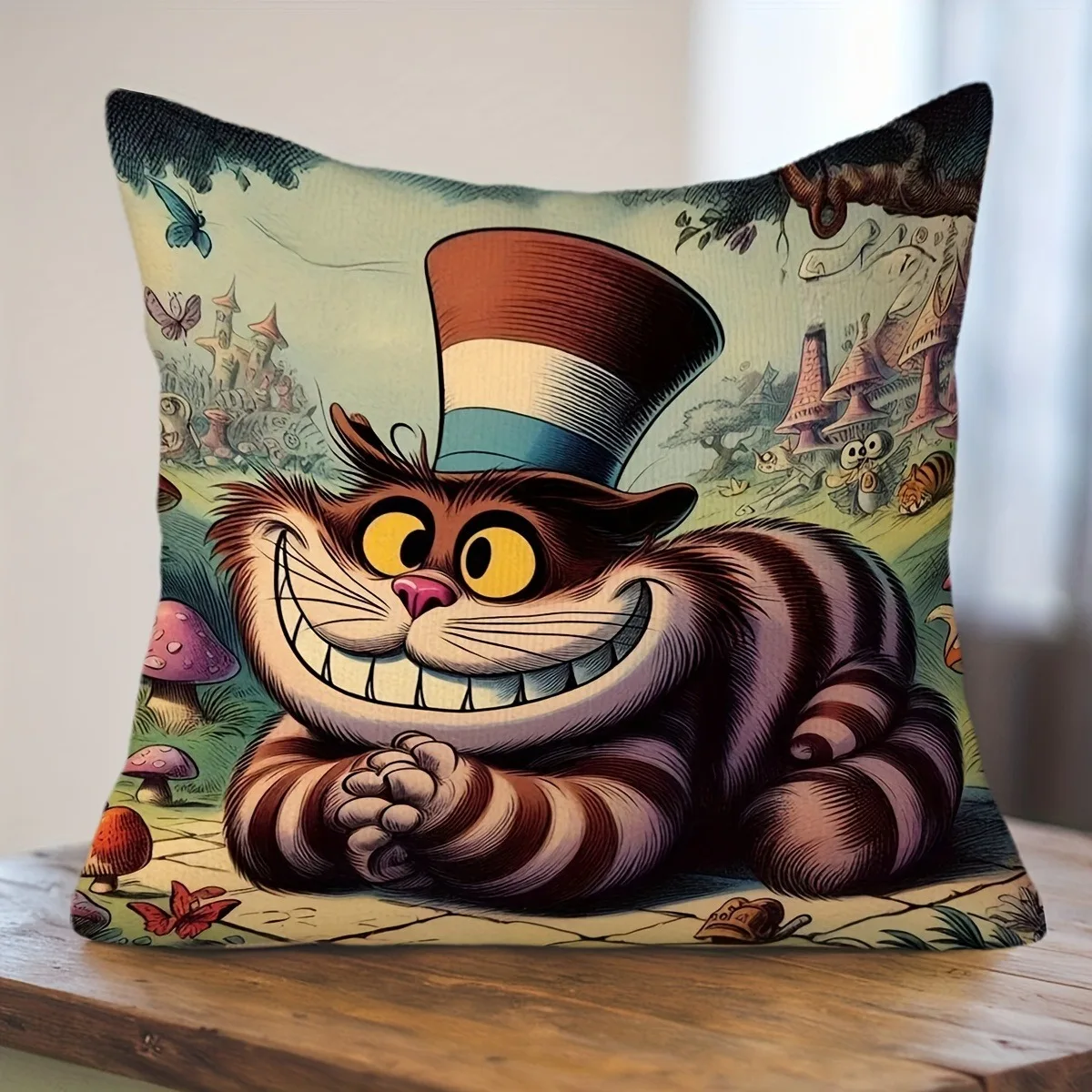 

Наволочка MINISO Чеширский кот