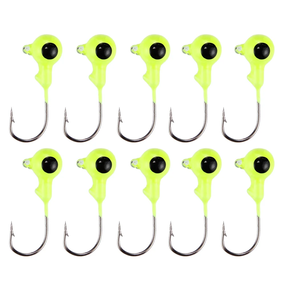 

10 Pcs Fishing Accessories Fishing Jighead Hook Fishing Hooks Fishing Jig Head Fish Hook Fishing Jighead Hook Fishing equipment