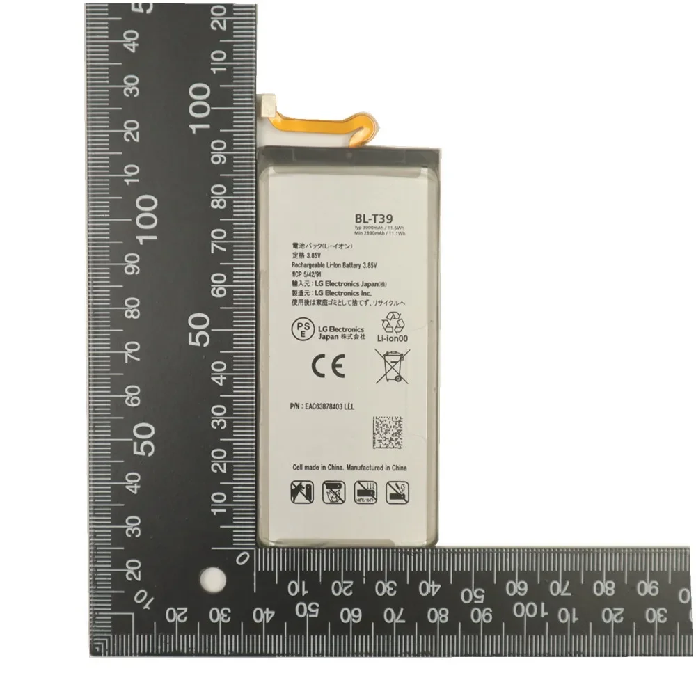 BL-T39 3000mAh Аккумулятор для LG G7 + G7ThinQ LM G710 Q7 LMQ610 батареи телефона Быстрая доставка