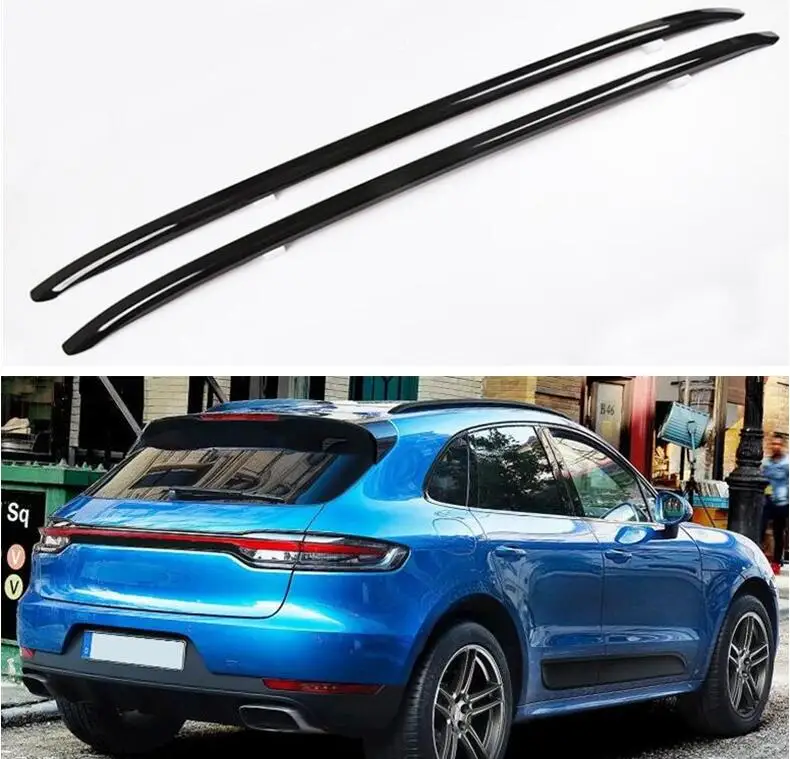 

Roof Racks Fit For Porsche MACAN 2014 2015 2016 2017 2018 2019 2020 2021 Top Roof Rack Rail Luggage Aluminum Alloy