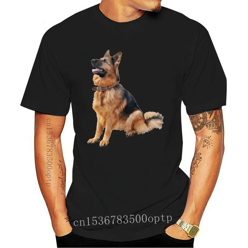 

New German Shepherd T-Shirt Dog Cute Top Animal Lover Puppy T Shirt