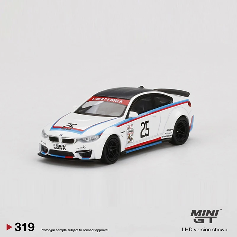 

MINI GT 1:64 Model Car BMW M4 LB WORKS Alloy IMSA Die-cast Vehicle - LHD